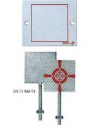 Trägerplatten für Refex-Zielmarken